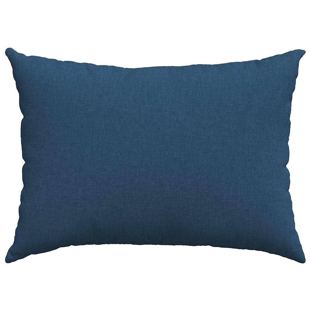 Sofa Pillows 2 pcs Blue 70 x 50 cm Fabric